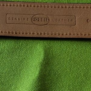Fossil Leather Belt,S
